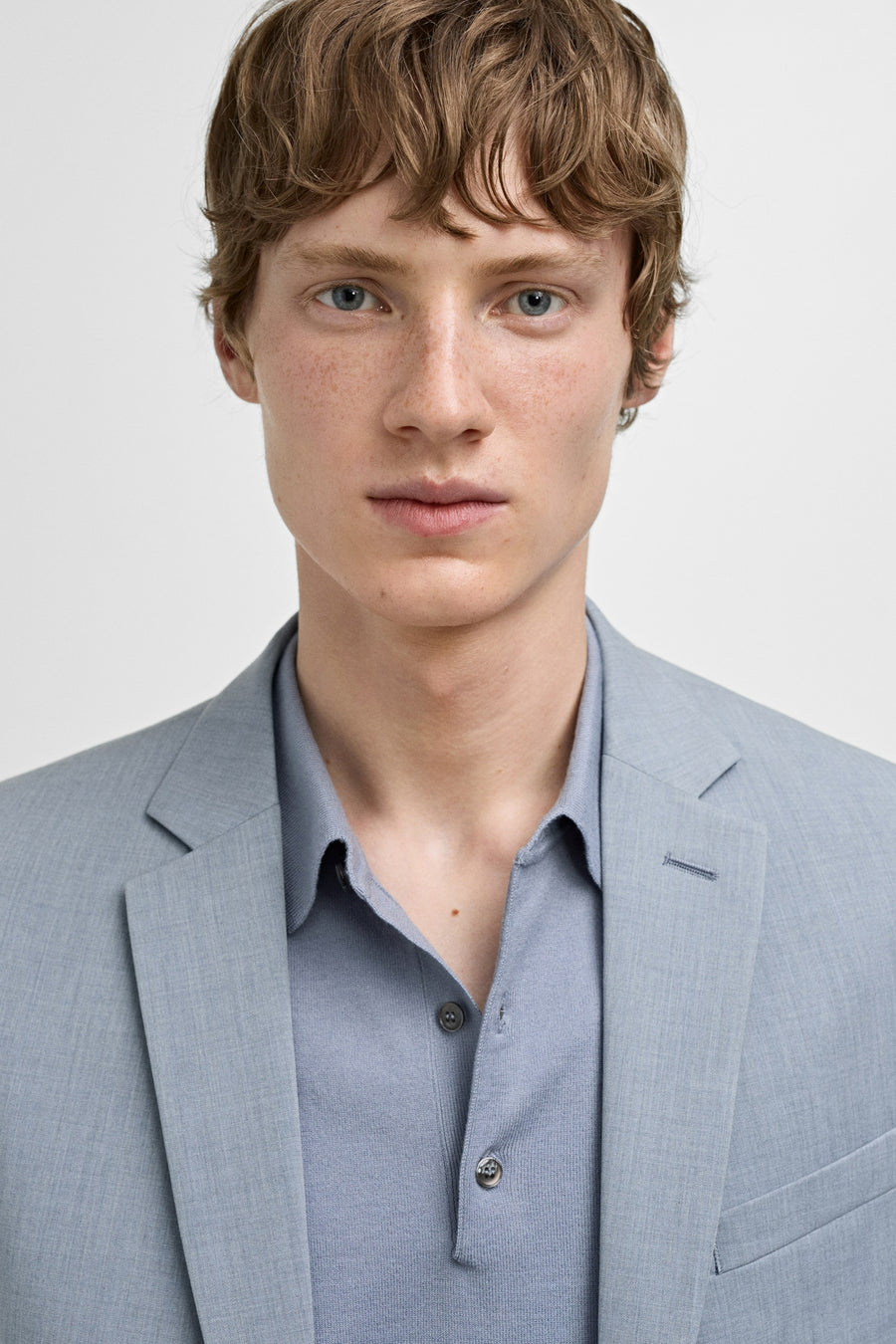 Blazer - blauw - MANGO