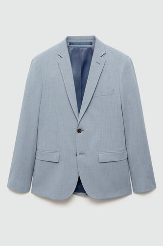 Blazer - blauw - MANGO