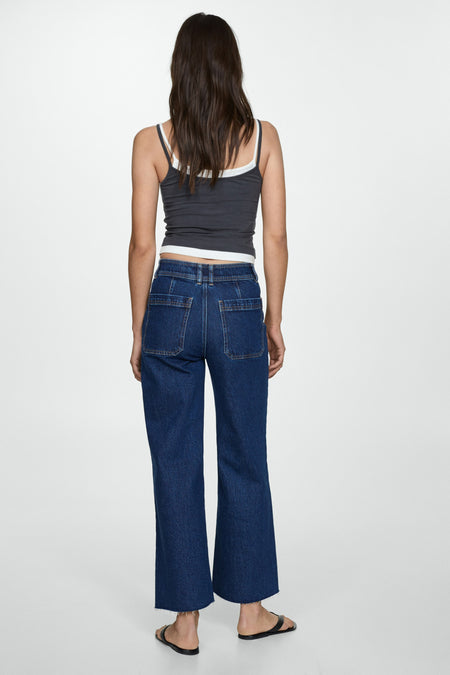 CATHERIN - dark blue denim