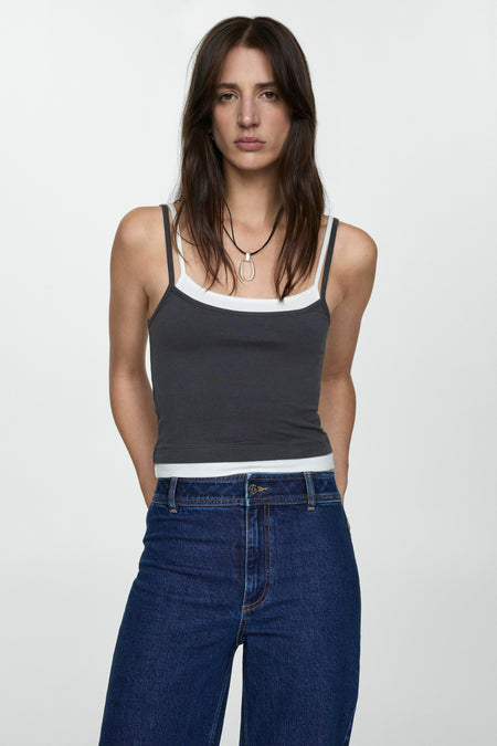 CATHERIN - dark blue denim