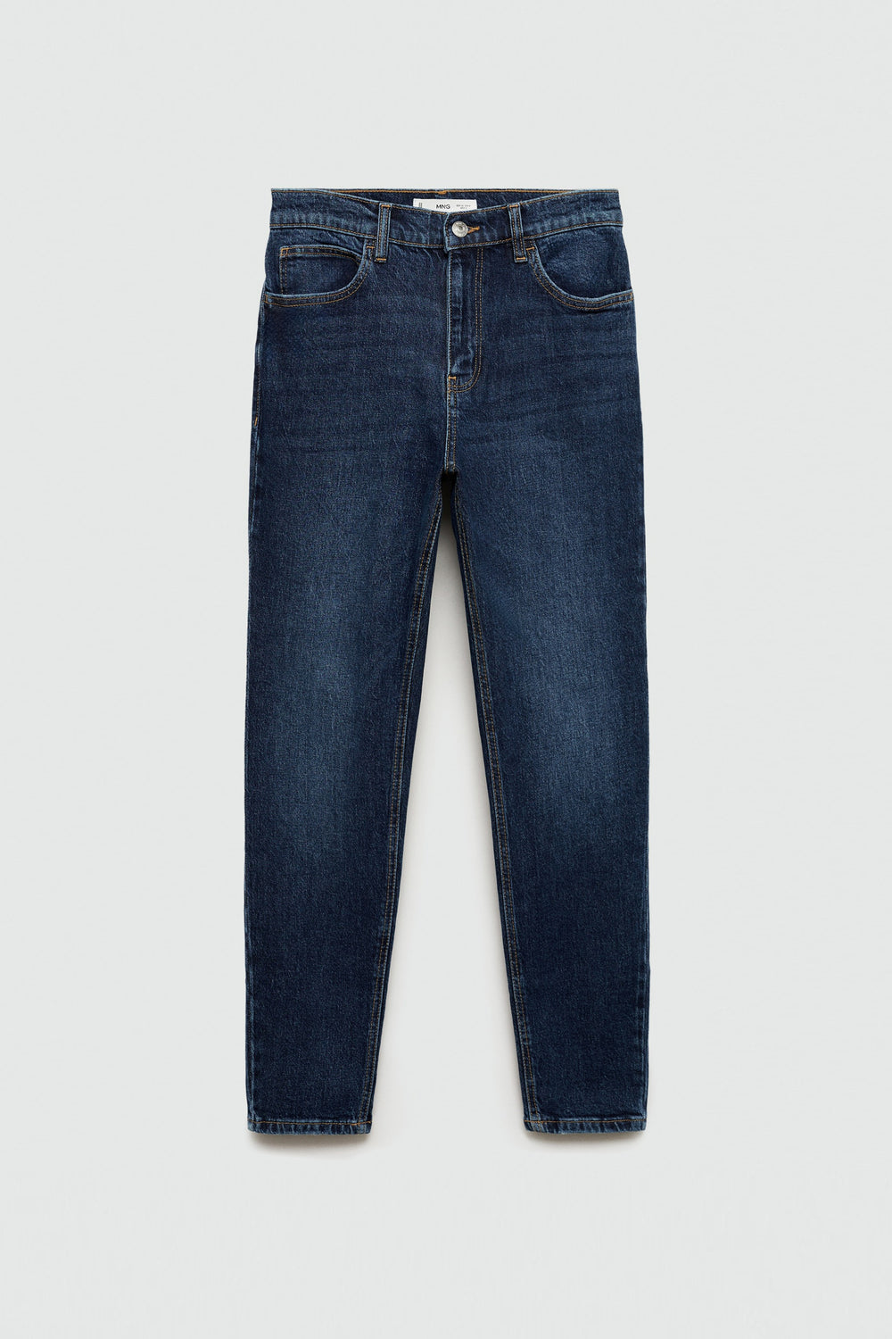 Mom Jeans Dark blue denim - Mango
