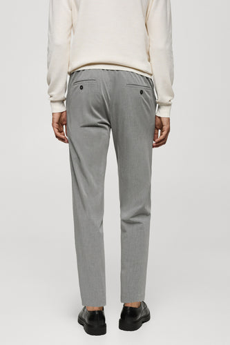 Pantalon - gris - MANGO