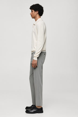 Pantalon - gris - MANGO