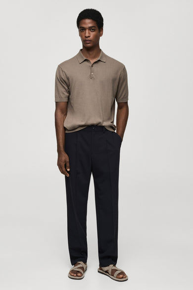 Broek Blauw - Mango
