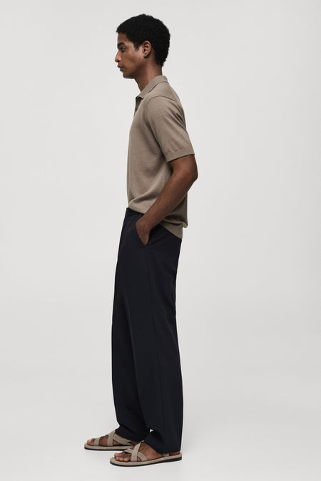Broek Blauw - Mango