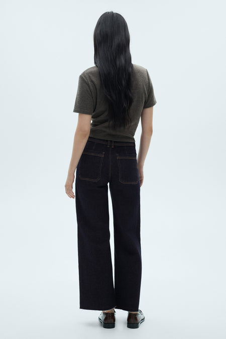CATHERIN - dark blue denim