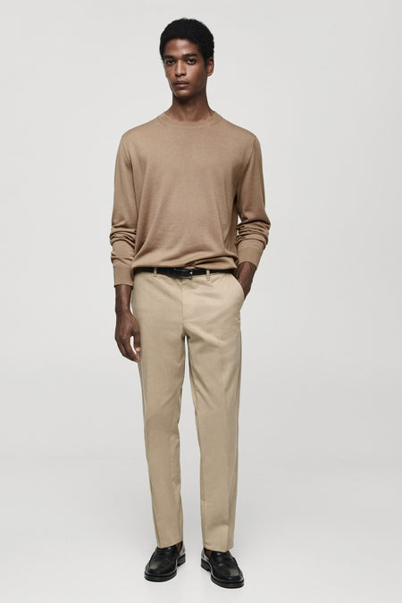 Pull col O Brun - Mango