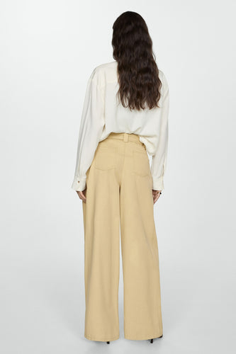 Broek - Beige - MANGO