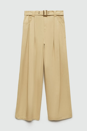 Broek - Beige - MANGO