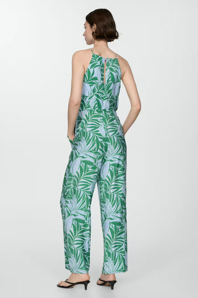 Jumpsuit Blauw - MANGO