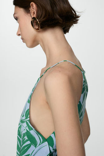 Jumpsuit - blauw - MANGO