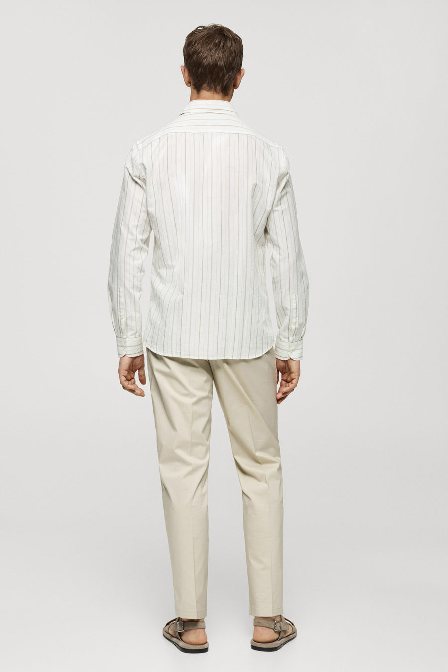 Hemd met lange mouwen - groen - MANGO