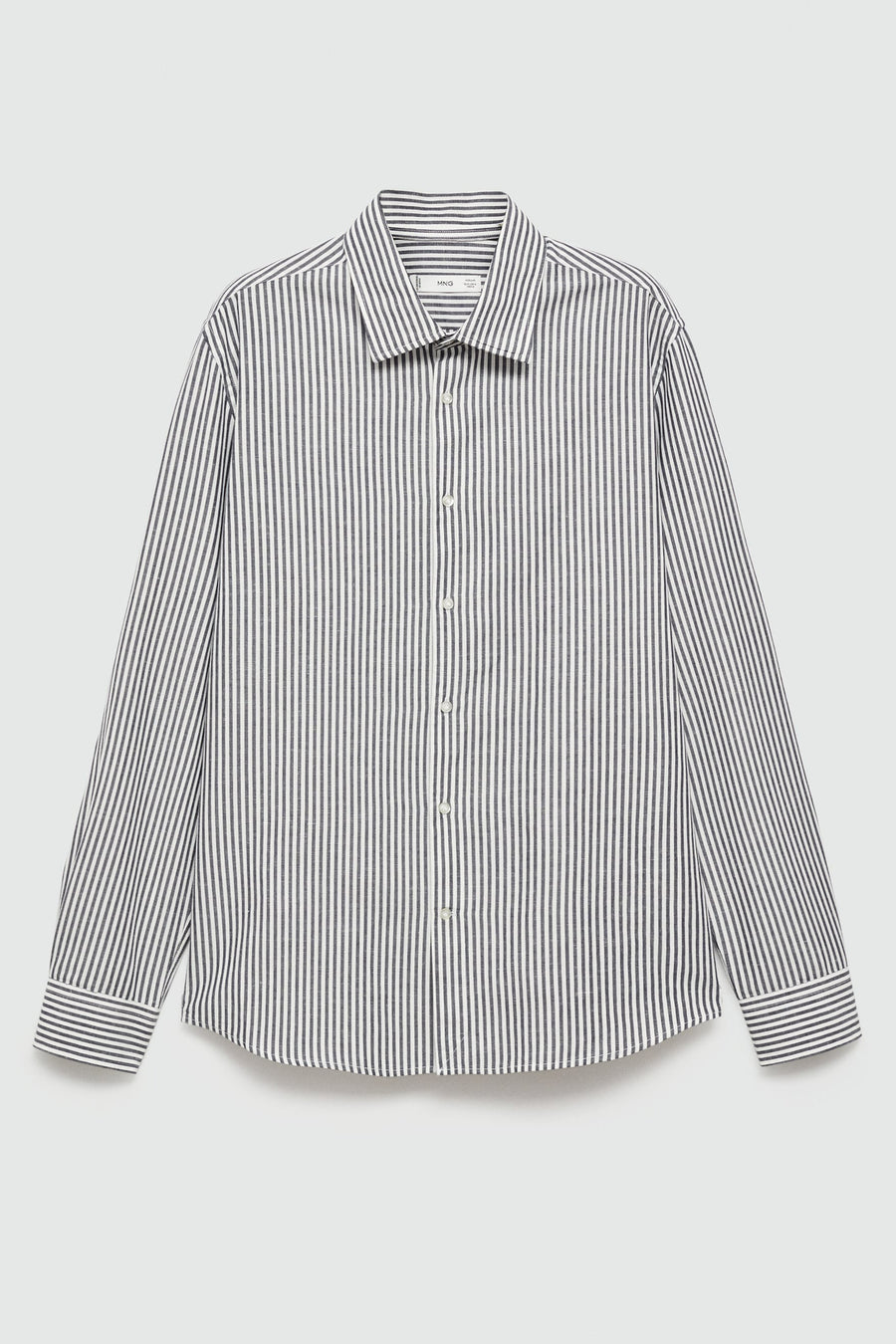 Chemise à manches longues - gris - MANGO