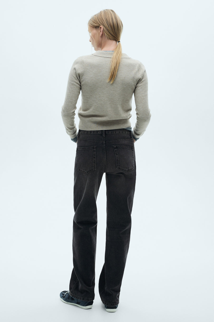 MIAMI - dark grey denim - MANGO