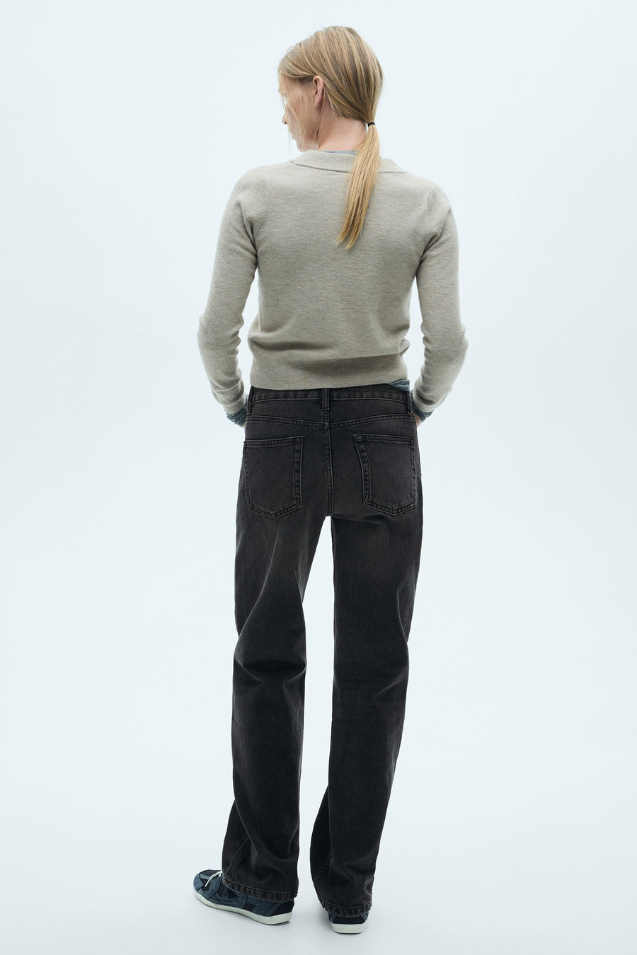 MIAMI - dark grey denim - MANGO