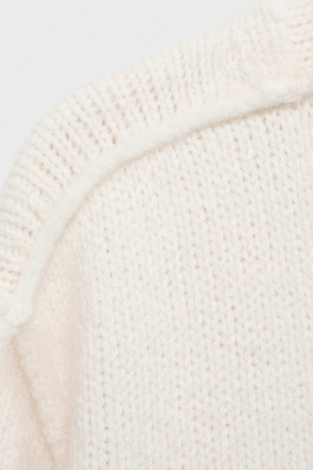 Pull col O Blanc - Mango
