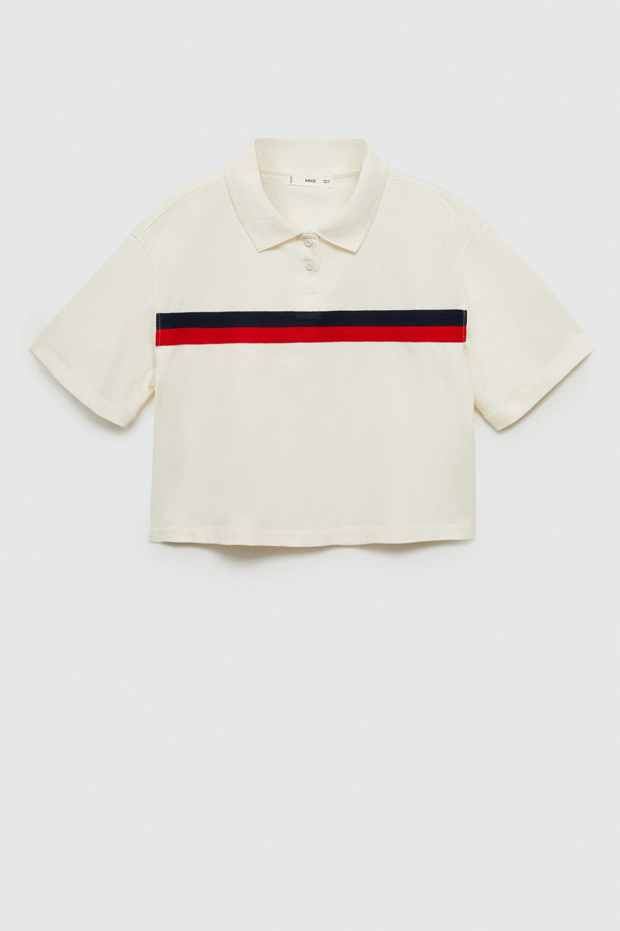 Polo met korte mouwen - wit - MANGO