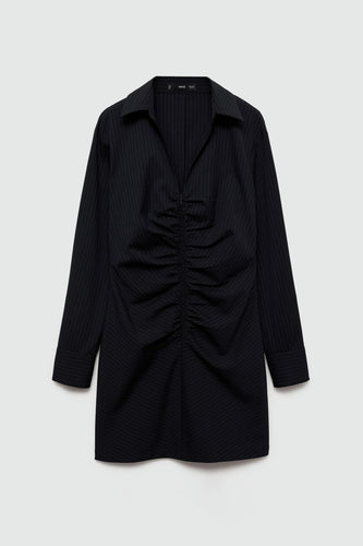 Robes à manches longues - bleu - MANGO