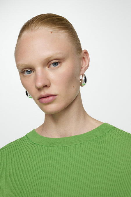 Pull met ronde hals - groen