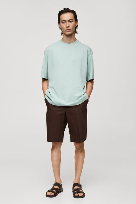 T-shirt met korte mouwen - blauw