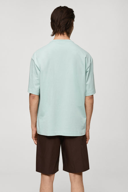 T-shirt (manches courtes) Bleu - Mango