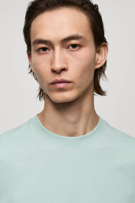 T-shirt (manches courtes) Bleu - Mango