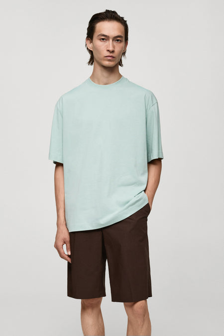 T-shirt met korte mouwen - blauw