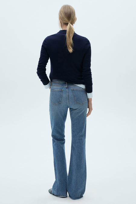 FIONA - mid blue denim