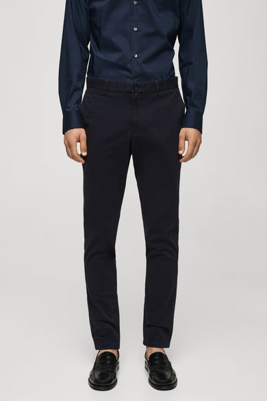 Chino Blauw - Mango