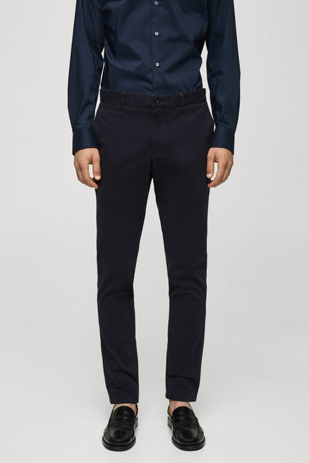 Chino Blauw - Mango