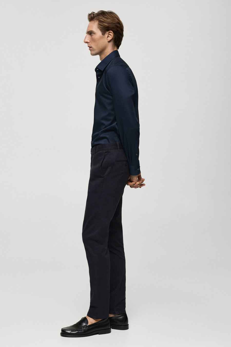 Chino - bleu - MANGO