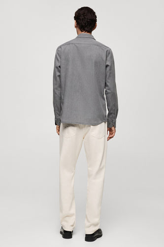 Jeanshemd - Grijs - MANGO