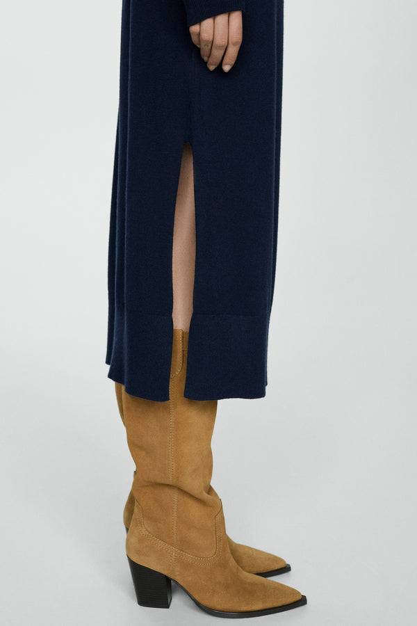 Kleedjes (lange mouwen) Blauw - Mango