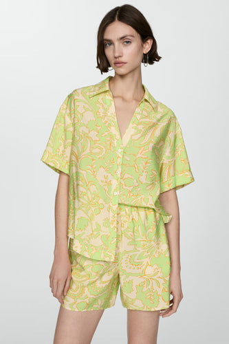 Short - jaune - MANGO