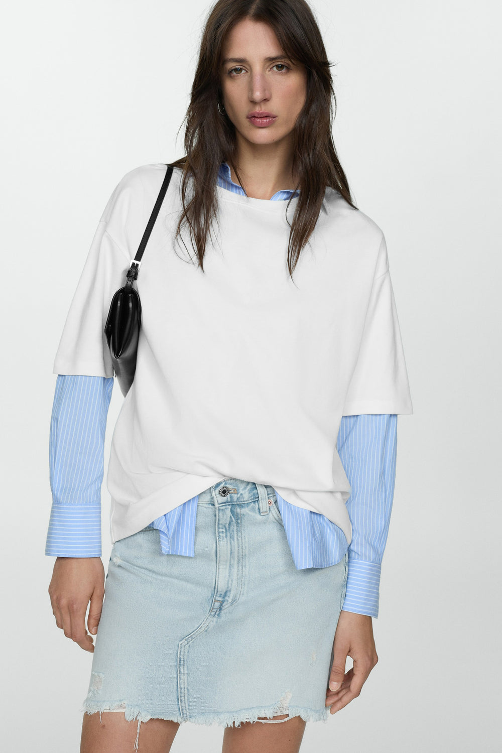 Rok (kort) Denim - Mango