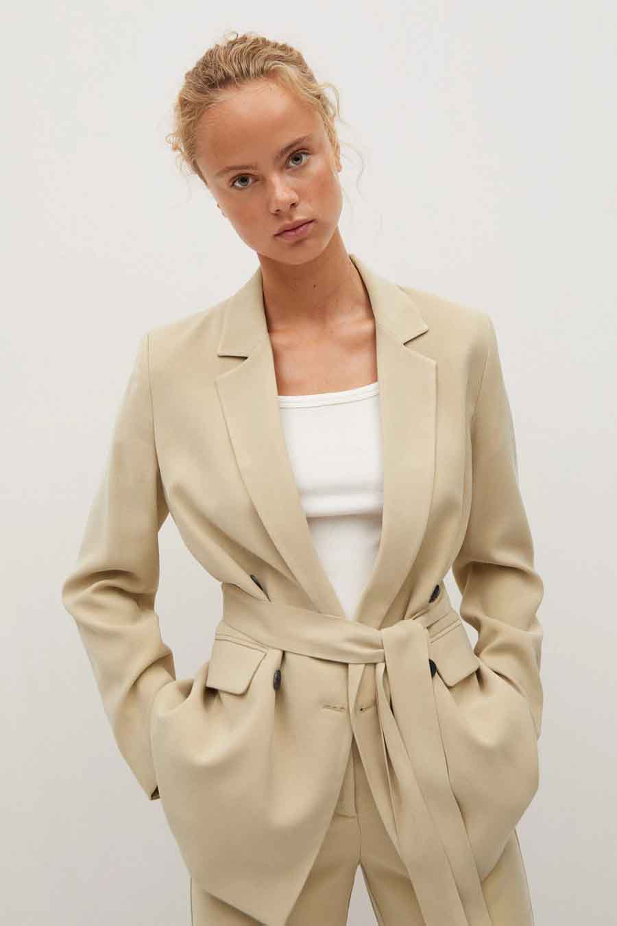 Blazer Beige - Mango