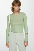 Pull col O Vert - Mango