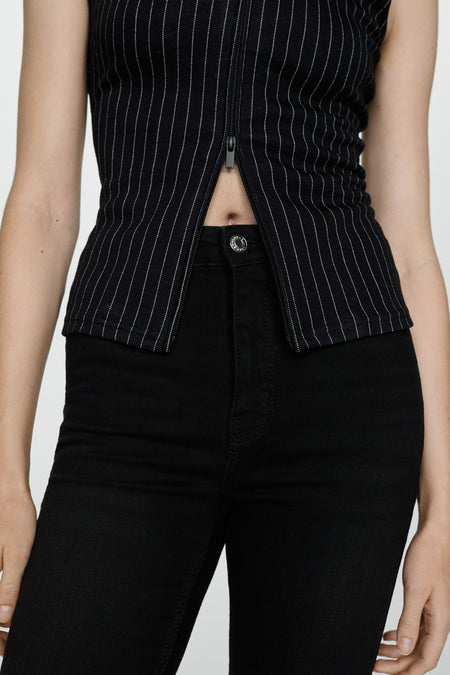 ABBY - black denim