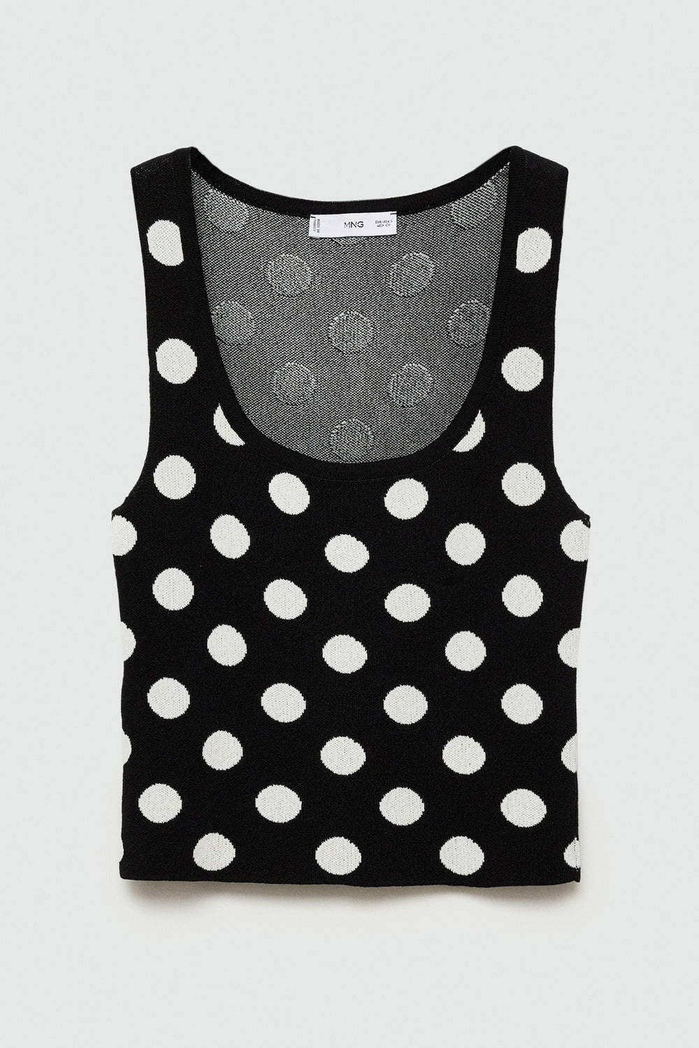 Tanktop Zwart - Mango