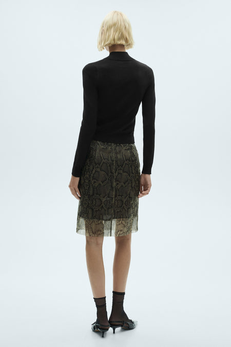Pull met ronde hals - multicolor