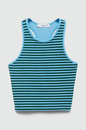 Débardeur - bleu - MANGO