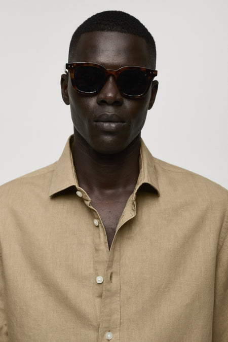 Chemise (manches longues) Vert - Mango