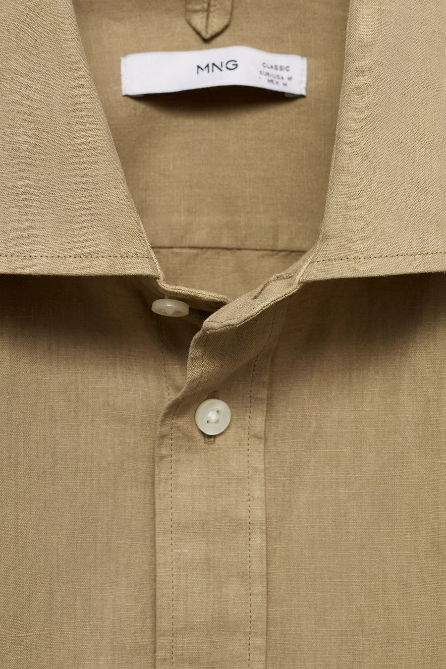 Hemd met lange mouwen - groen - MANGO