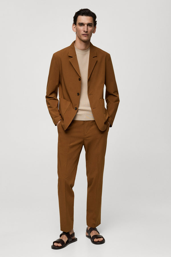 Blazer Oranje - Mango