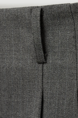 Korte rok - grijs - MANGO