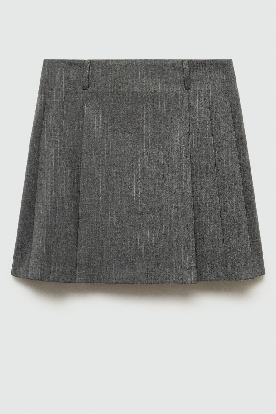 Korte rok - grijs - MANGO