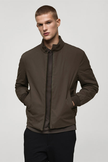 Veste courte Brun - Mango