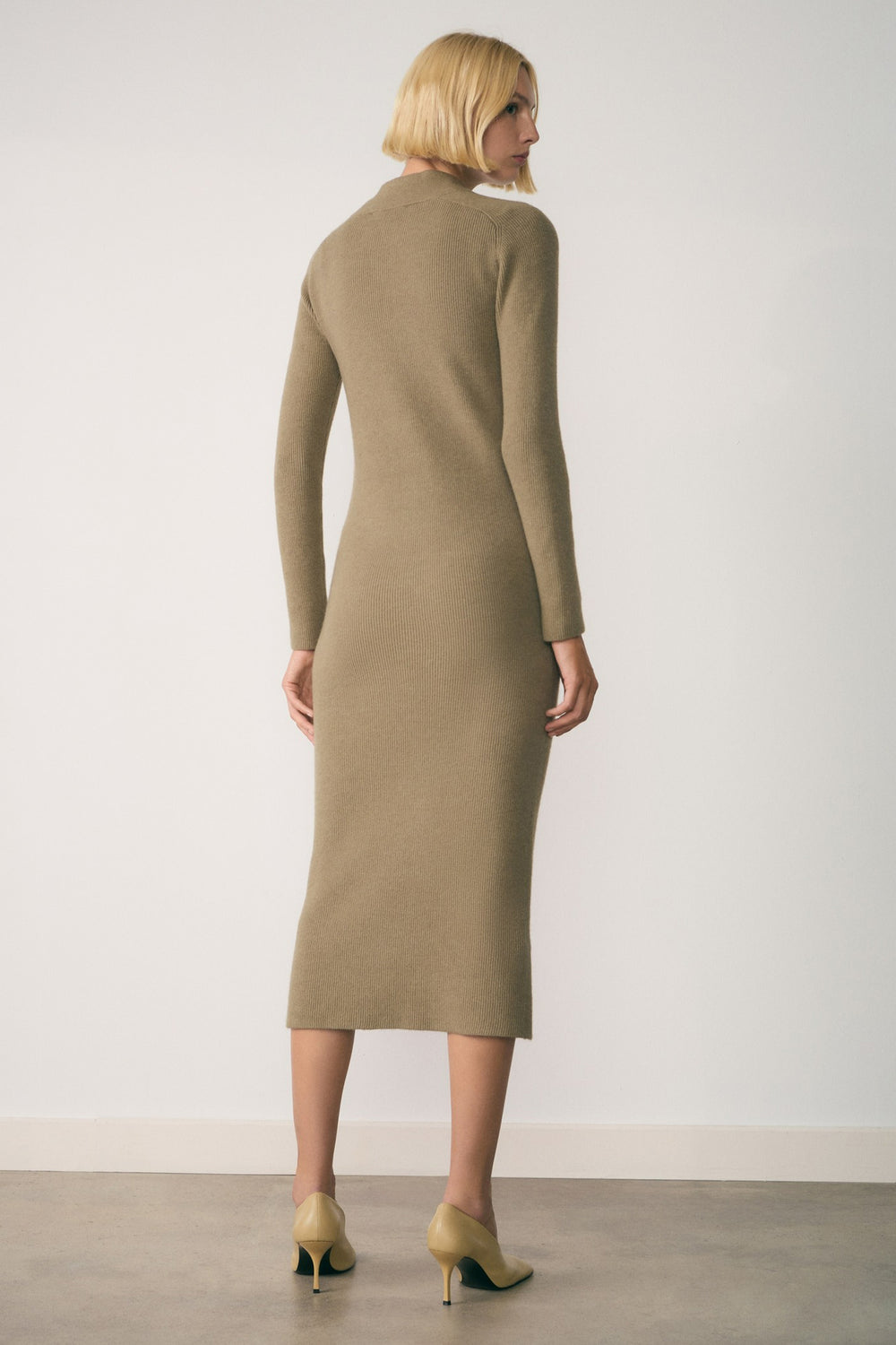 Robes manches longues Brun - Mango
