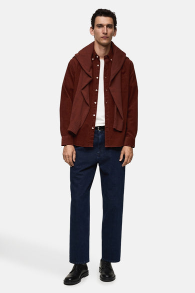 Hemd met lange mouwen - Bruin