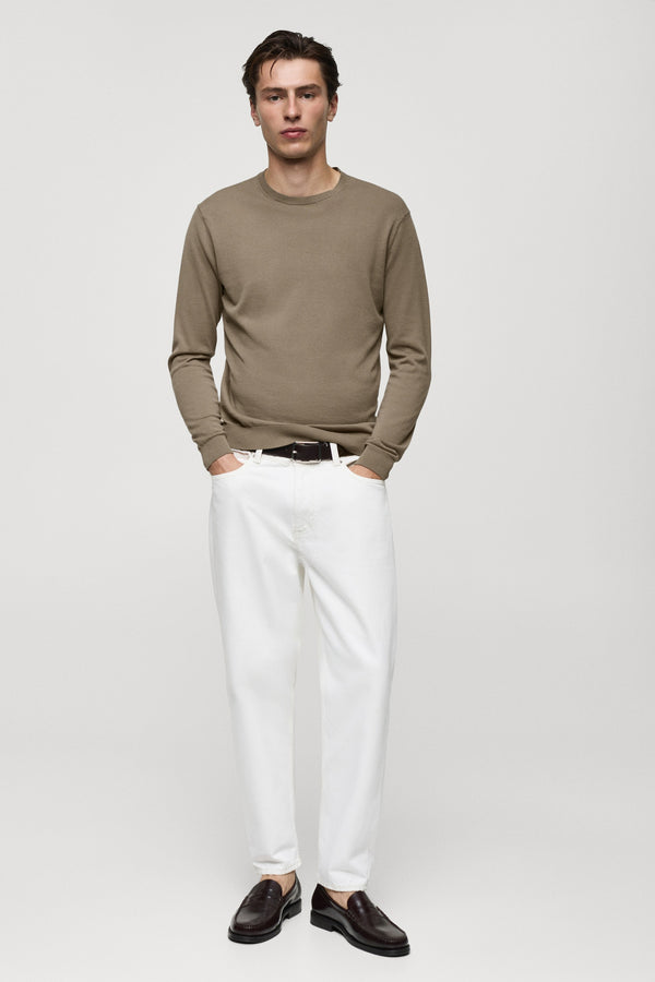 Pull col O Brun - Mango